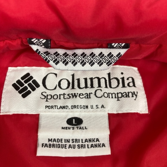 Columbia Red and Blue Ski Jacket - Picture 3 of 4